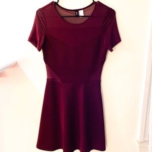 Small Maroon Dress